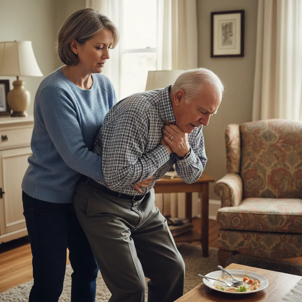 Erste-Hilfe-Kurse beim Verschlucken