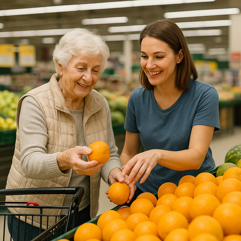 Flexible Betreuung für Senioren