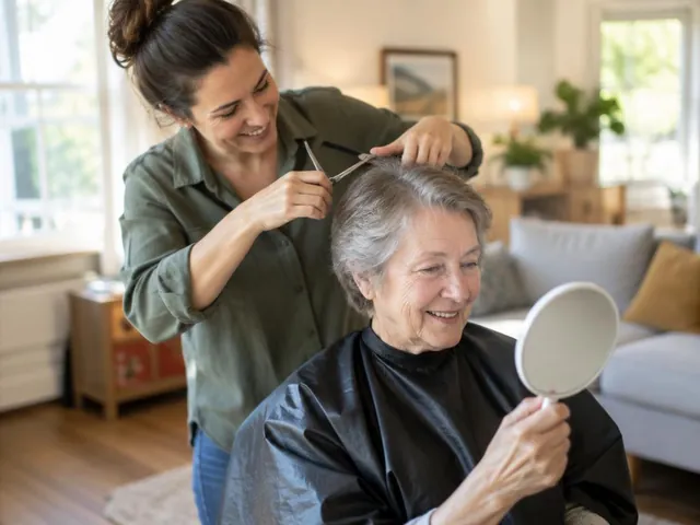 Mobiles Angebot – Friseur zu Hause