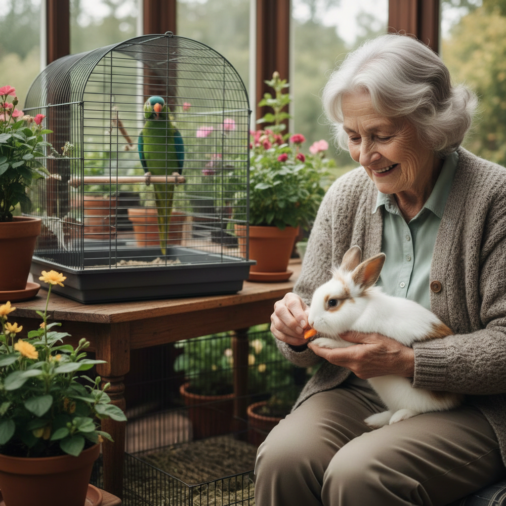 Liederbild der Tierbetreuung